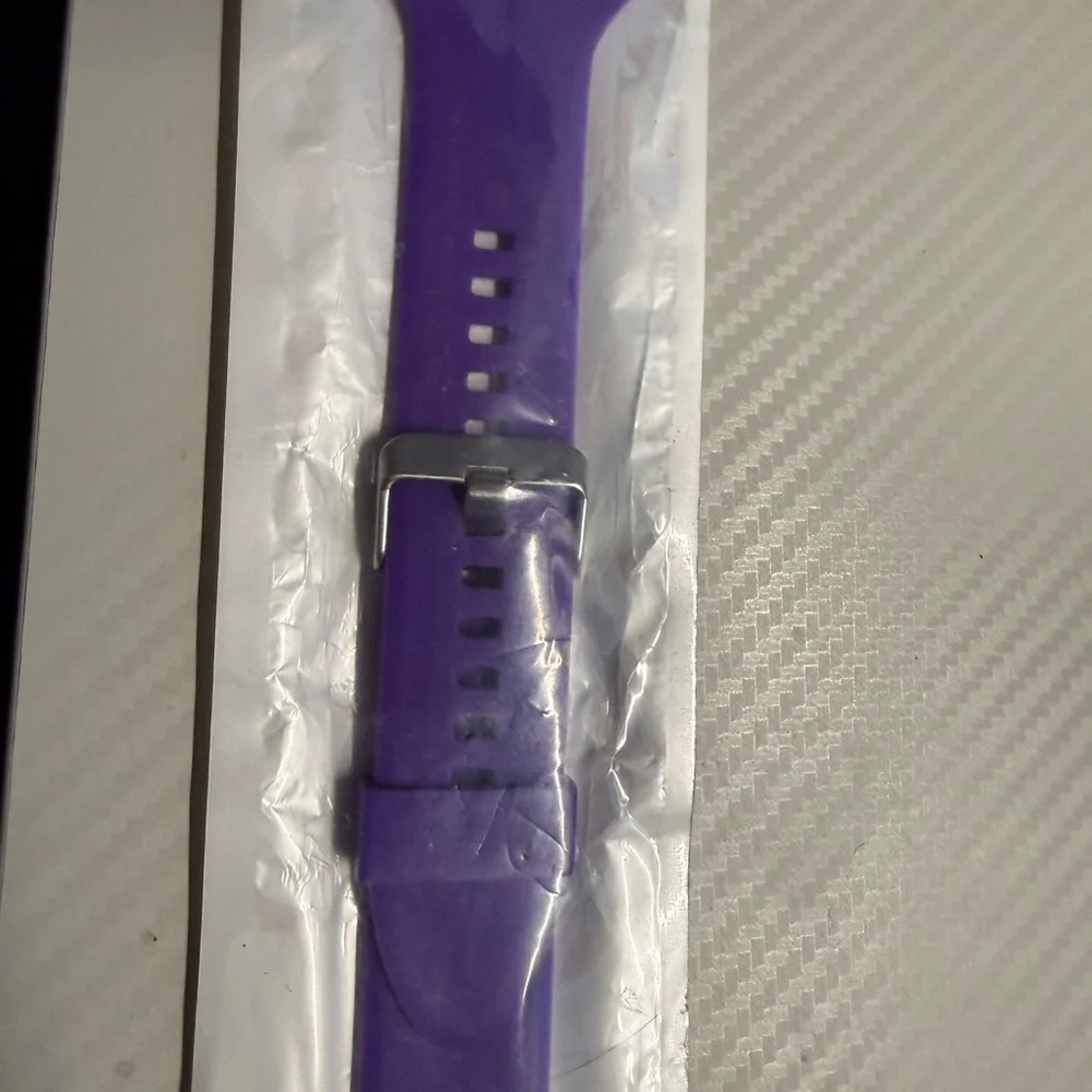 Apple Purple Silicone Smartwatch Band 42mm